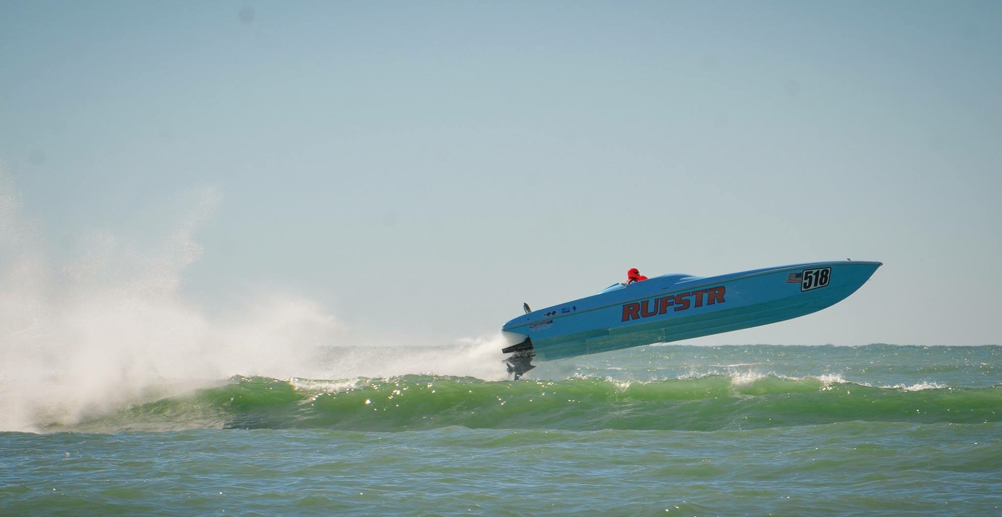 Picture of RUFSTR boat flying out of water